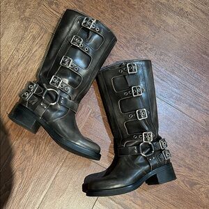 Steve Madden moto boots